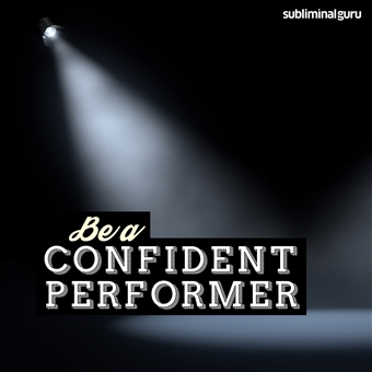 Be a Confident Performer Cover
